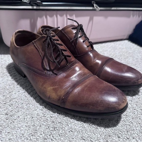 Men’s brown dress shoes - Picture 2 of 8